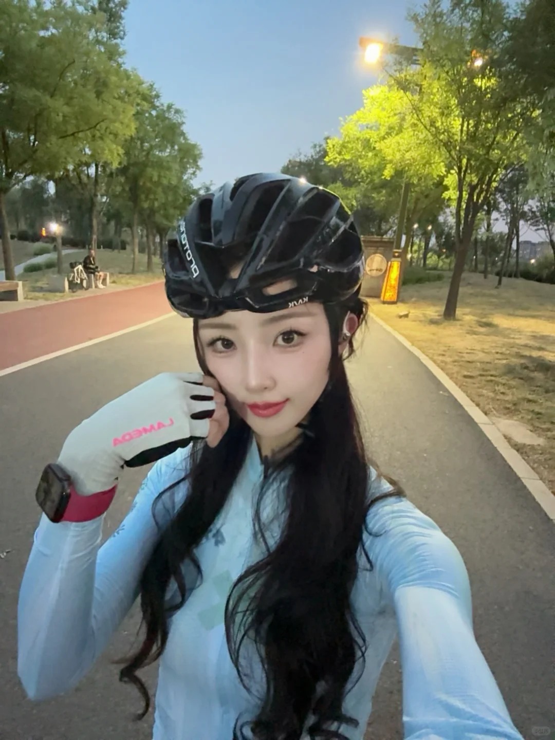 属于骑车人的专属浪漫💙