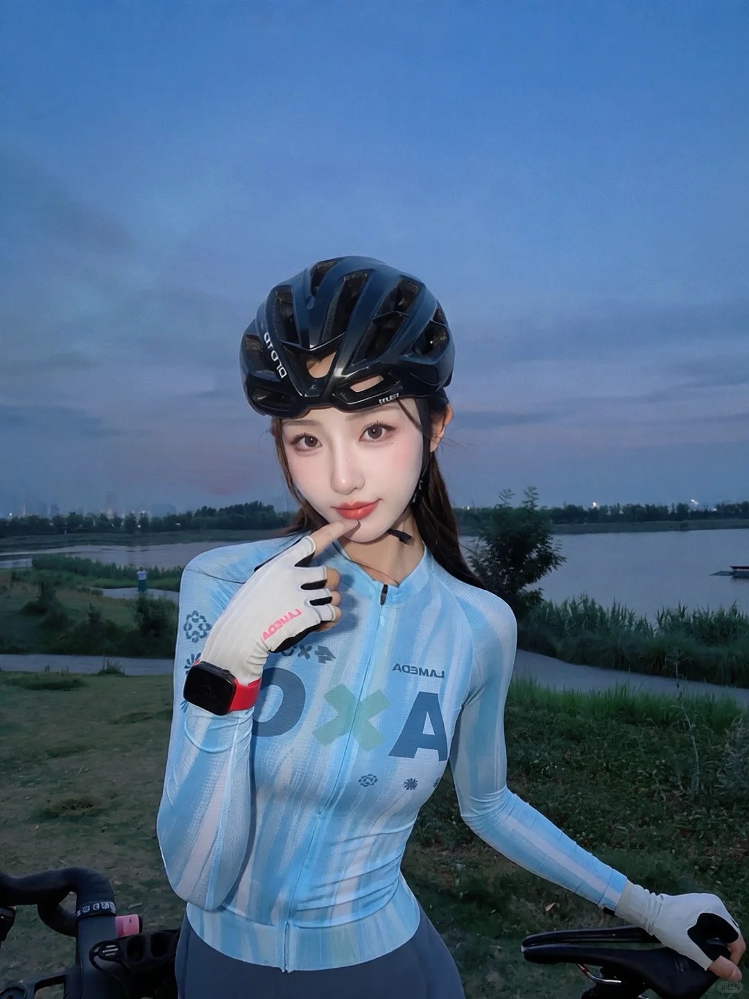 属于骑车人的专属浪漫💙